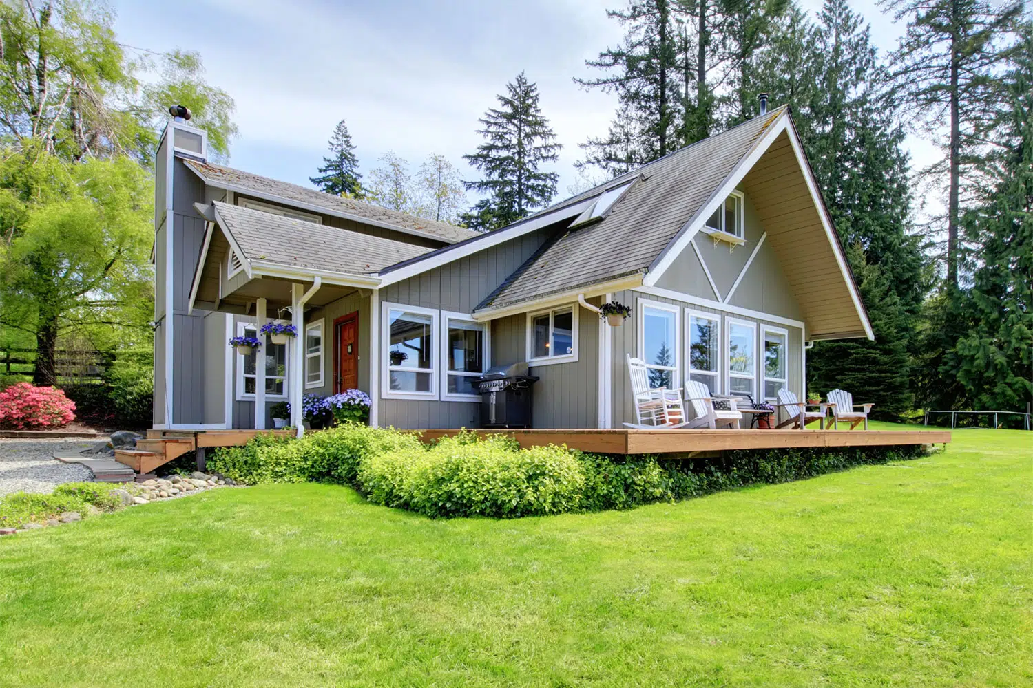 Single family home in the nature