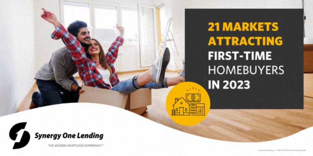 21 Markets Attracting First Time Home buyers S1L Graphic