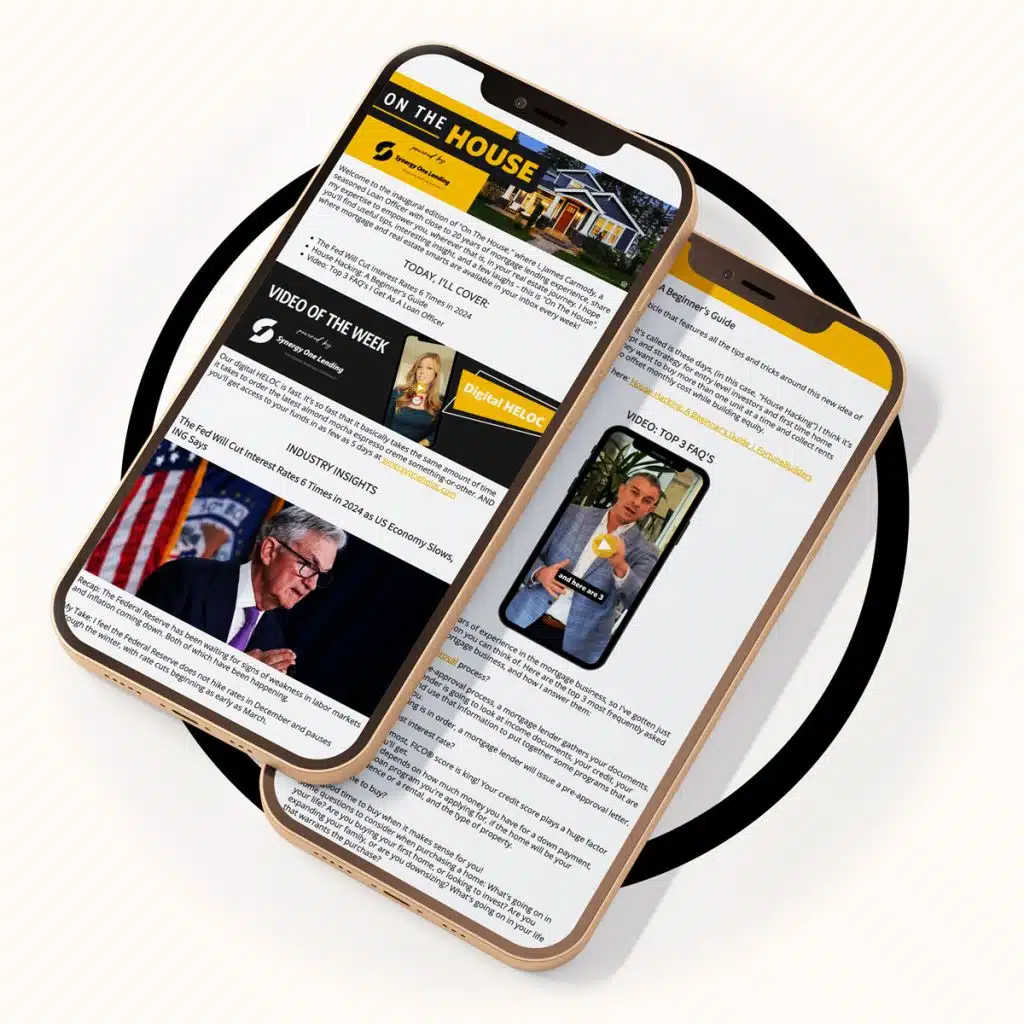 On the House Newsletter on a few phones