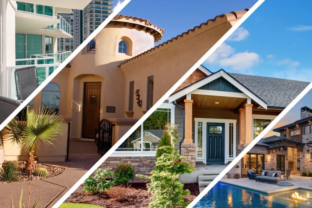 Four different home fronts