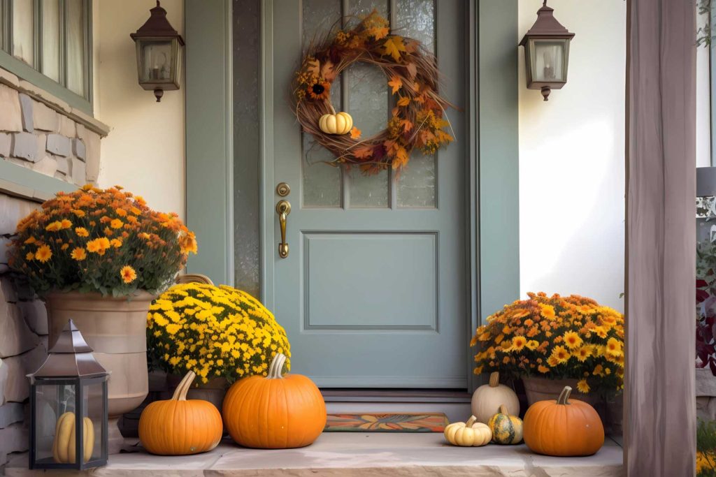 October Front Door