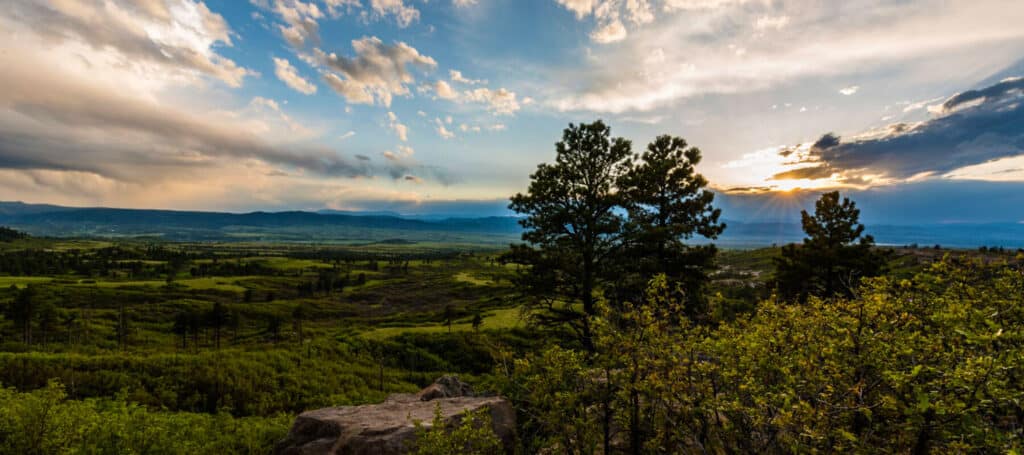 Photo of countryside in Colorado